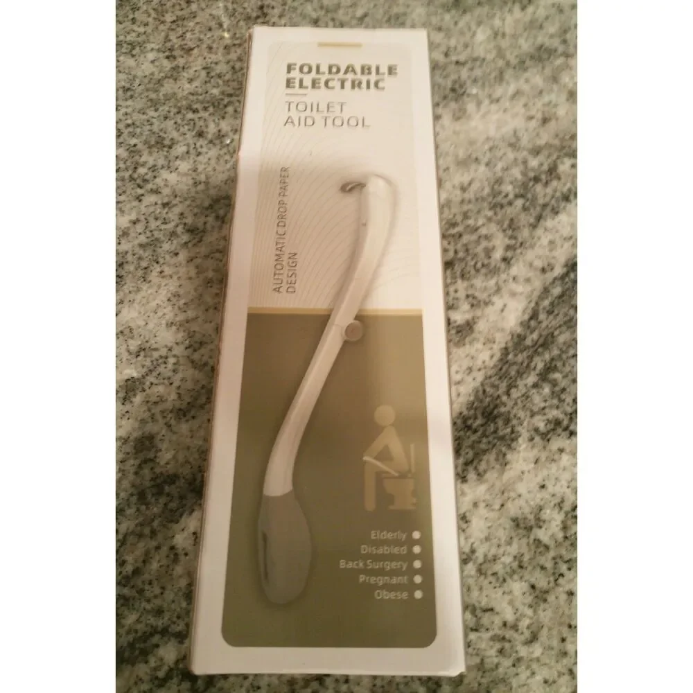 NEW Electric Foldable Toilet Tissue Tool 16.5